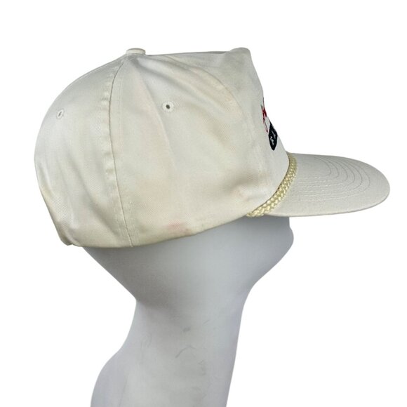 Vintage John Andretti Snapback Baseball Hat Cap Fan Club OSFA Embroidered White - Picture 12 of 16